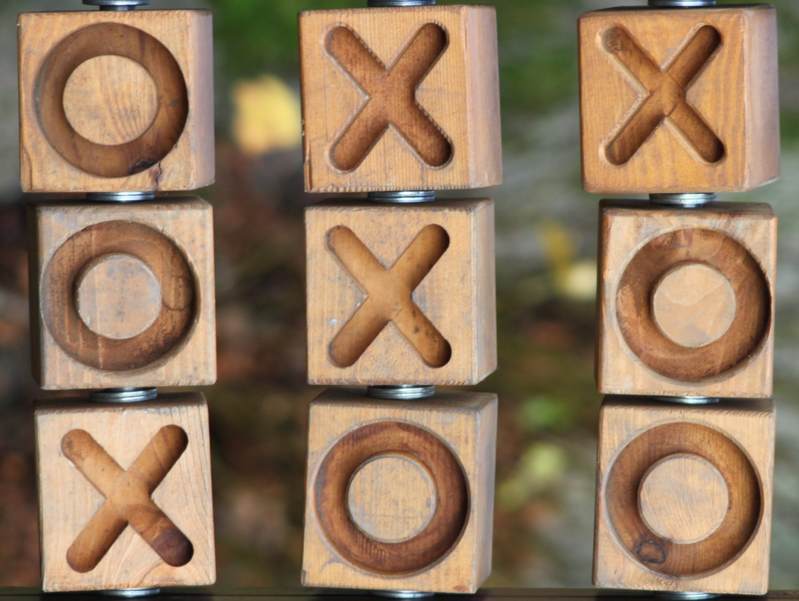 Tic Tac Toe im Freien spielen - Alpenvereinsjugend